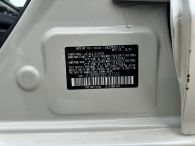 2016 Subaru Crosstrek Hybrid 5dr