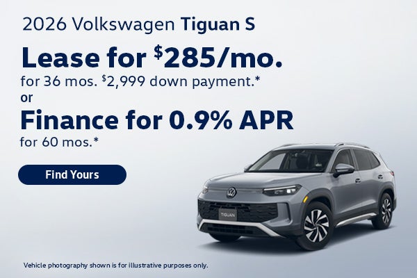 2026 Tiguan Lease