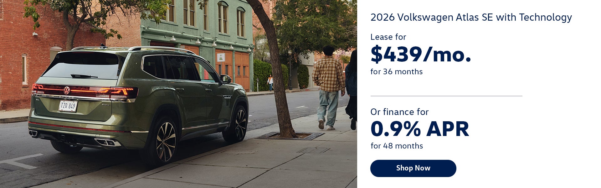 2026 Volkswagen Atlas SE with Technology