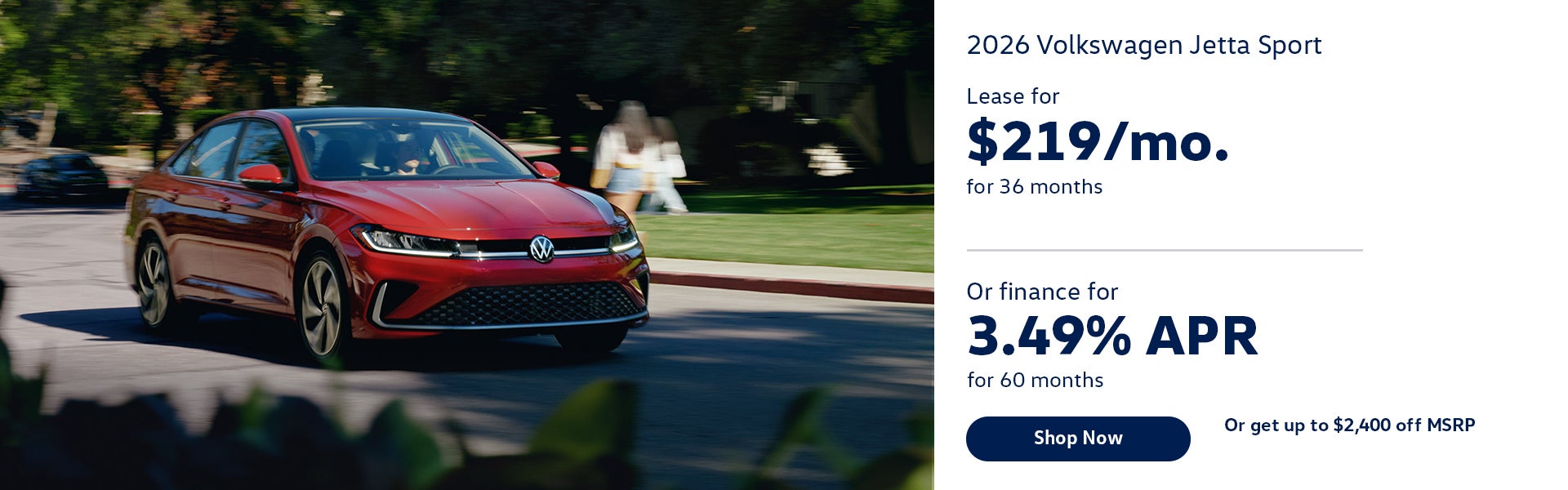 2026 Volkswagen Jetta SPORT